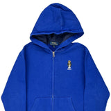 Age 10-12 Polo By Ralph Lauren Hoodie - Medium Blue Cotton