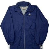 Adidas Windbreaker - Medium Blue Polyester