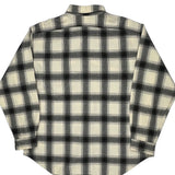 Polo By Ralph Lauren Checked Flannel Shirt - XL Black & White Cotton
