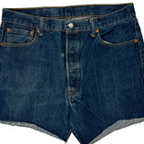 Levis Denim Shorts - 34W 9L Blue Cotton