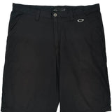Oakley Chino Shorts - 38W 10L Black Cotton