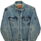 Levis Denim Jacket - Small Light Wash Denim