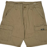 Wrangler Cargo Shorts - 34W 10L Khaki Cotton