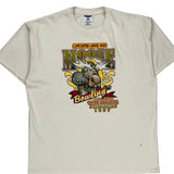 Made In USa Bowling 1997 Jerzees Graphic T-Shirt - XL White Cotton Blend