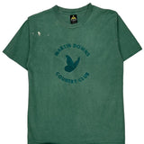 H.L. Miller Single Stitch T-Shirt - Medium Green Cotton