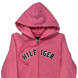 Tommy Hilfiger Hoodie - Medium Pink Cotton