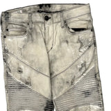 True Religion Tie-Dye Denim Shorts - 30W 15L Acid Wash Cotton