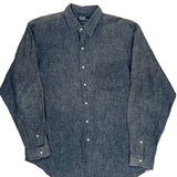 Ralph Lauren Shirt - Large Blue Linen