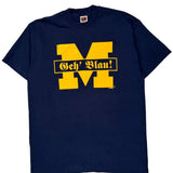 Fruit Of The Loom College T-Shirt - XL Navy Cotton