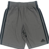 Age 10-12 Adidas Sport Shorts - Medium Grey Polyester