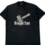 Hammer Time Screen Stars Graphic T-Shirt - 2XL Black Cotton Blend