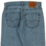 505 Levis Denim Shorts - 32W 9L Light Wash Cotton