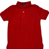 Age 7 Polo By Ralph Lauren Polo Shirt - Small Red Cotton
