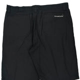 Oakley Chino Shorts - 38W 10L Black Cotton