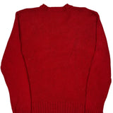 Polo By Ralph Lauren Sweater - Large Red Cotton