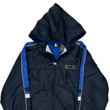 Age 10-12 Starter Windbreaker - Medium Blue Nylon