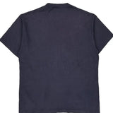 Bald Eagle Anvil Single Stitch T-Shirt - XL Navy Cotton