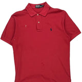 Polo By Ralph Lauren Polo Shirt - Medium Red Cotton