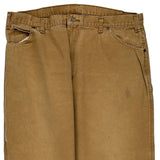 Dickies Carpenter Trousers - 38W 30L Brown Cotton