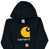 Age 8-10 Carhartt Hoodie - Small Black Cotton
