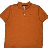 Disney Polo Shirt - XL Orange Cotton