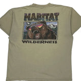 Wilderness Delta Single Stitch T-Shirt - XL Beige Cotton
