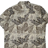 Island Shores Hawaiian Shirt - 2XL Beige Cotton