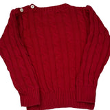 Age 2 Ralph Lauren Jumper - 3XS Red Knitted