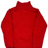 Age 5 Tommy Hilfiger 1/4 Zip - Small Red Cotton