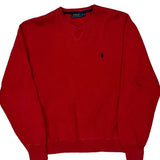 Polo By Ralph Lauren Sweater - XL Red Cotton