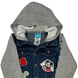 Age 4 Disney Cartoon Denim Jacket - XS Blue Cotton