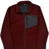 The North Face Fleece - XL Burgundy Polyester