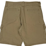Wrangler Cargo Shorts - 34W 10L Khaki Cotton