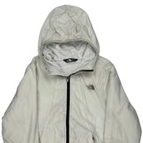 The North Face Fleece Jacket - Medium White Polyester