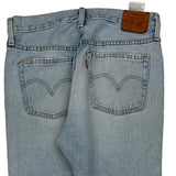 Levis Jeans - 30W 29L Light Wash Cotton