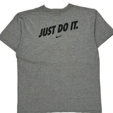 Nike T-Shirt - Small Gold Cotton