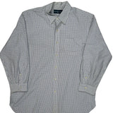 Ralph Lauren Checked Shirt - XL Blue Cotton