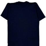 Spartans Roots Athletics Single Stitch T-Shirt - Medium Navy Cotton