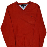 Tommy Hilfiger Jumper - XL Red Cotton