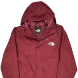 The North Face Jacket - Large Burgundy Polyester