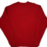 Nautica Sweater - Large Red Cotton