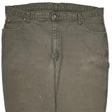 Dickies Carpenter Trousers - 40W 30L Grey Cotton