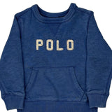 Age 3 Polo By Ralph Lauren Sweatshirt - XS Blue Cotton