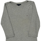 Tommy Hilfiger Jumper - Large Grey Cotton