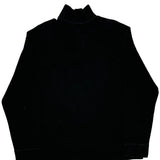 Polo By Ralph Lauren 1/4 Zip - XL Black Cotton