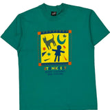 Fruit Of The Loom Single Stitch T-Shirt - Large Multicoloured Cotton Blend