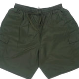 Umbro Cargo Sport Shorts - Large Green Polyester