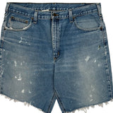Carhartt Denim Shorts - 32W 9L Light Wash Denim