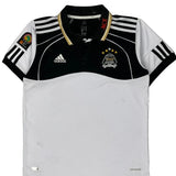 Tp Mazembe Adidas Football Shirt - Medium Black & White Polyester