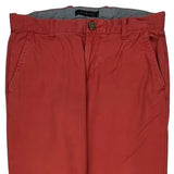 Tommy Hilfiger Chinos - 32W 30L Red Cotton